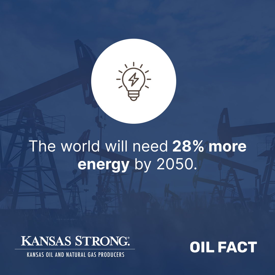 The world will need 28% more energy by 2050